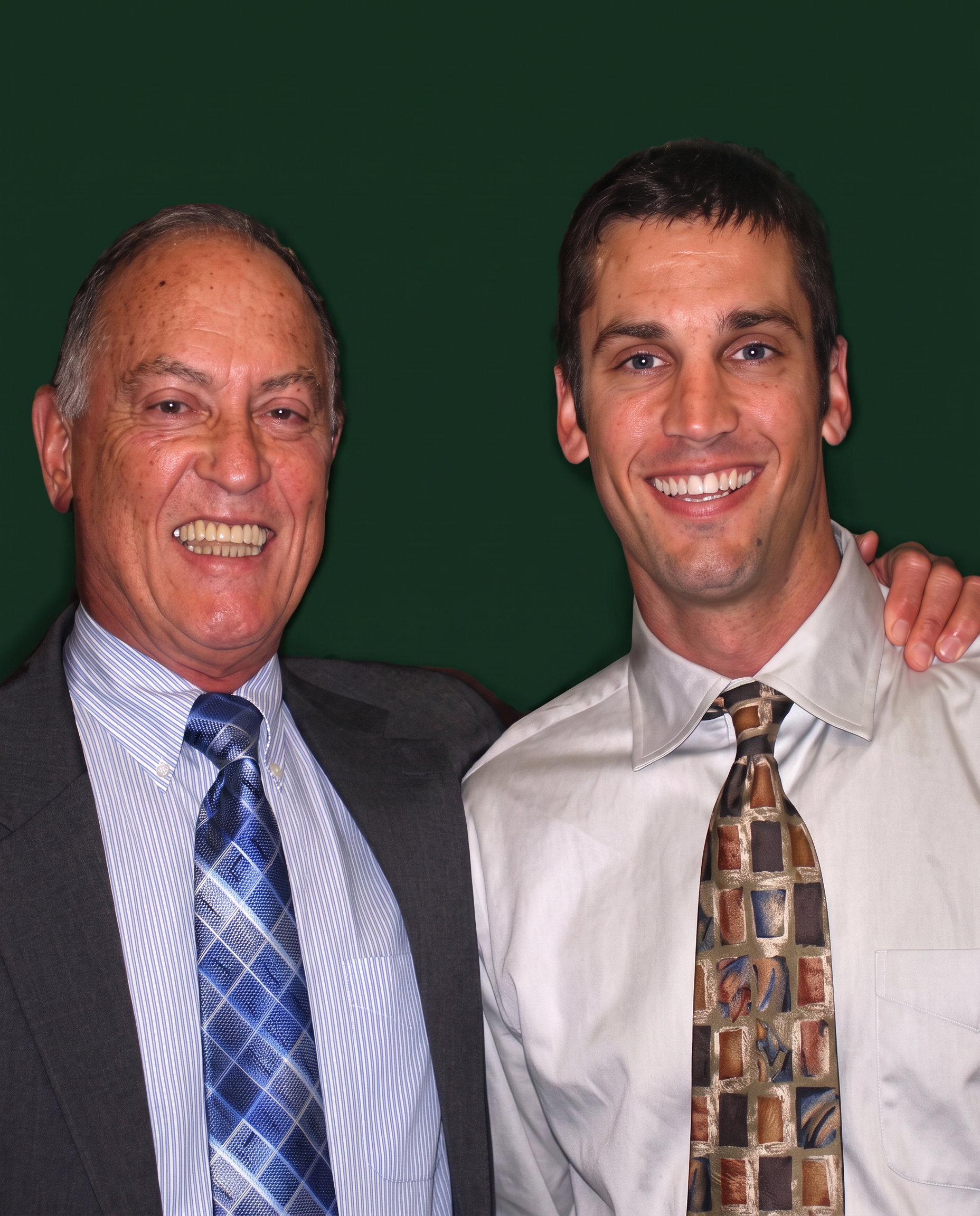 Ron Boyer and his son Scott